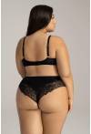 Biustonosz AVA, półusztywniany, czarny – AV 2145 Semi Soft Black