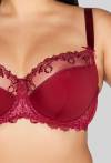 Biustonosz AVA, półusztywniany, rubinowy – AV 1030 Semi Soft Ruby