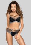 Halley N° 02 semi soft bra, black