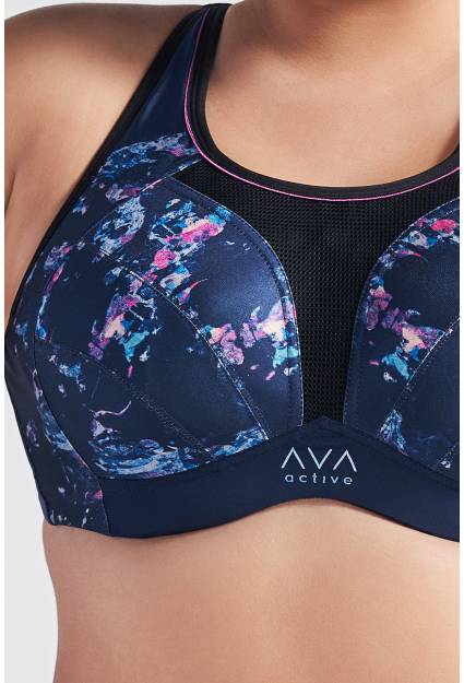 Biustonosz Sportowy DINA Full Cup Navy Blue
