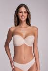 Biustonosz AVA bardotka beżowy - AV 1787 Strapless Beige