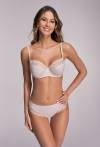 Biustonosz AVA beżowy, klasyczna elegancja i komfort - AV 2111 Soft Beige