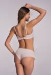 Biustonosz AVA beż miękka braletka, tiul – AV 2103 Soft Bralette Beige