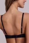 Biustonosz AVA czarny - AV 2104 Push Up Black