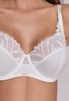 Biustonosz AVA, miękkie miseczki elegancja, wygoda – AV 2106 Soft Ecru