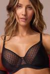 Biustonosz braletka  AVA czarny – AV 2103 Soft Bralette Black