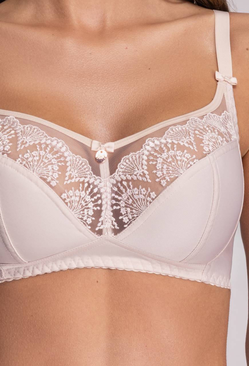Biustonosz bez drutów AVA Soft Beige AV 1691/1 Soft Beige (non wired)