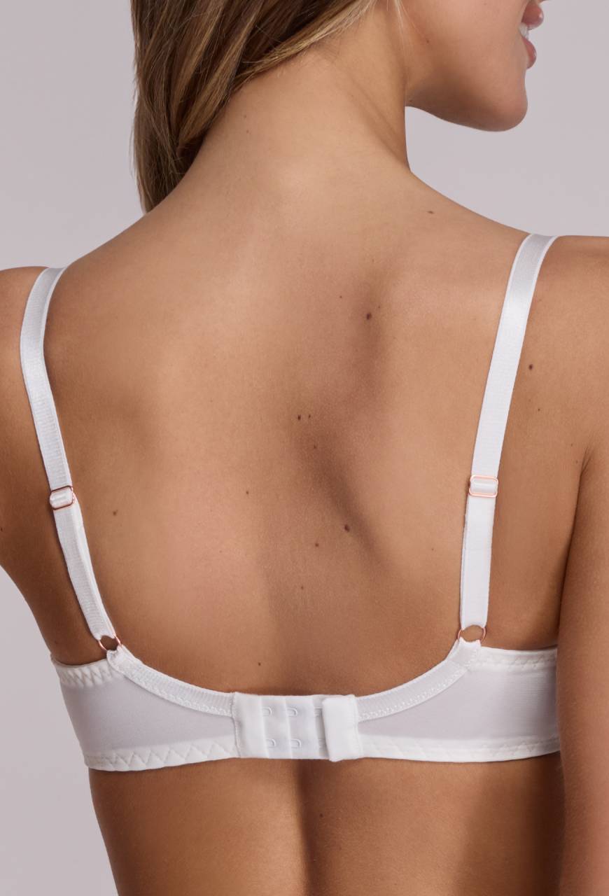 Biustonosz AVA, miękkie miseczki elegancja, wygoda – AV 2106 Soft Ecru